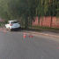 Йошкаролинская автоледи не вписалась в поворот и наехала на столб - Марийская правда