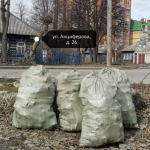 Следующий субботник запланирован 28 марта.