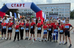 Юные триатлонисты приняли участие в Йошкар-олинском полумарафоне